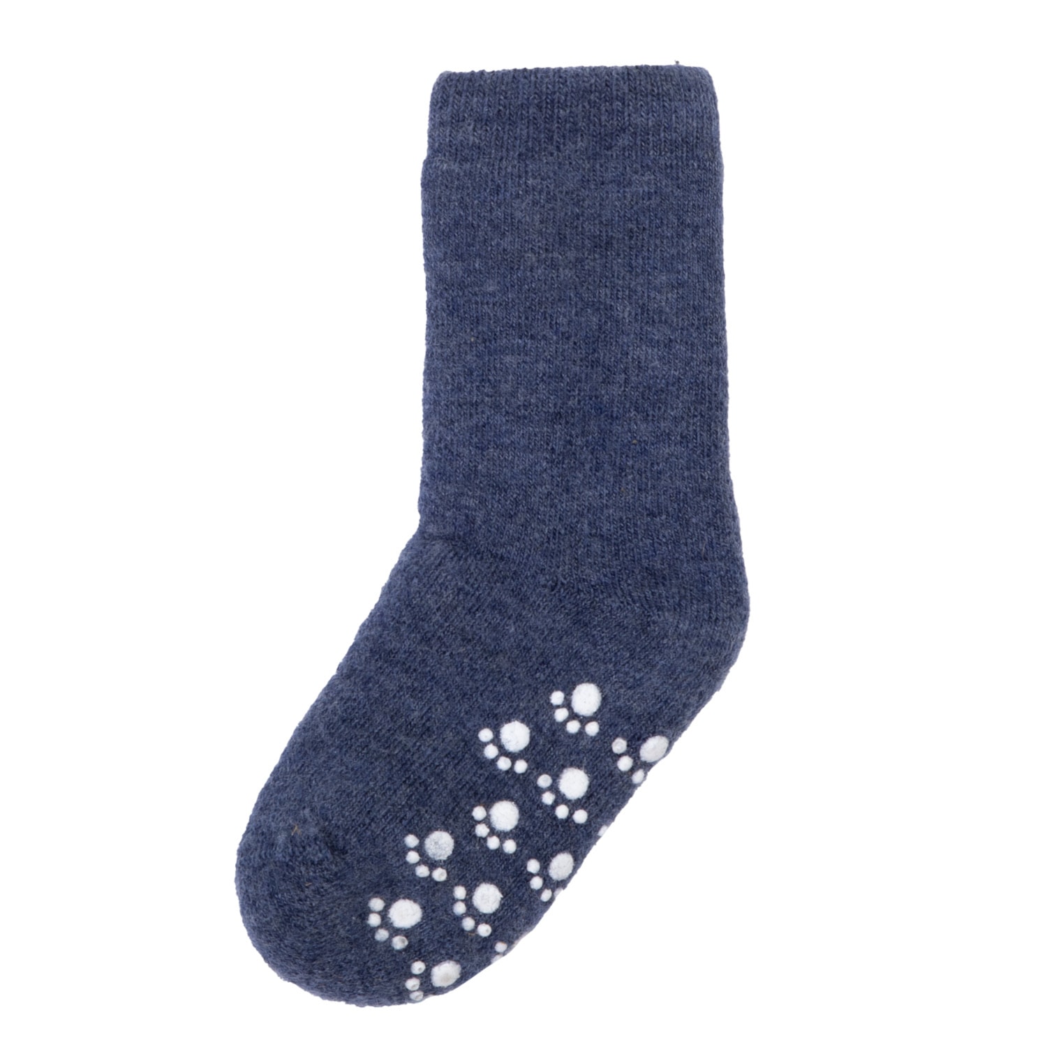 Wool sock w.anti-slip